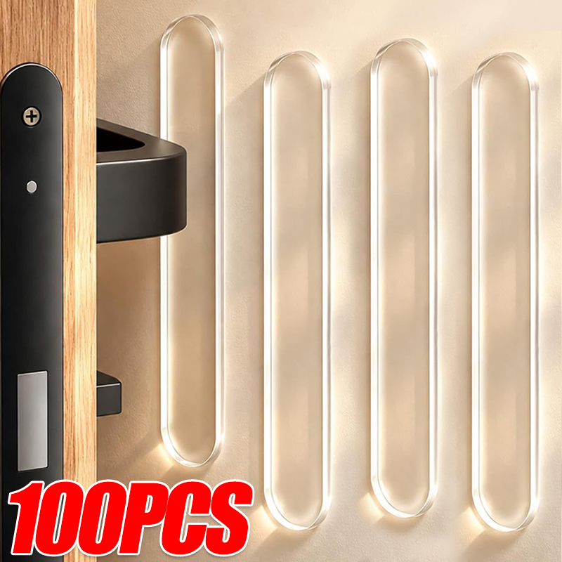 Furniture Hardware Pulls - Strip Pelindung Kabinet Silikon Perekat Diri