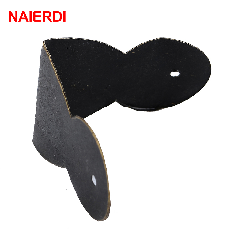 Furniture Hardware And Fittings - NAIERDI 30PCS Dekorasi Corner Bracket Antik