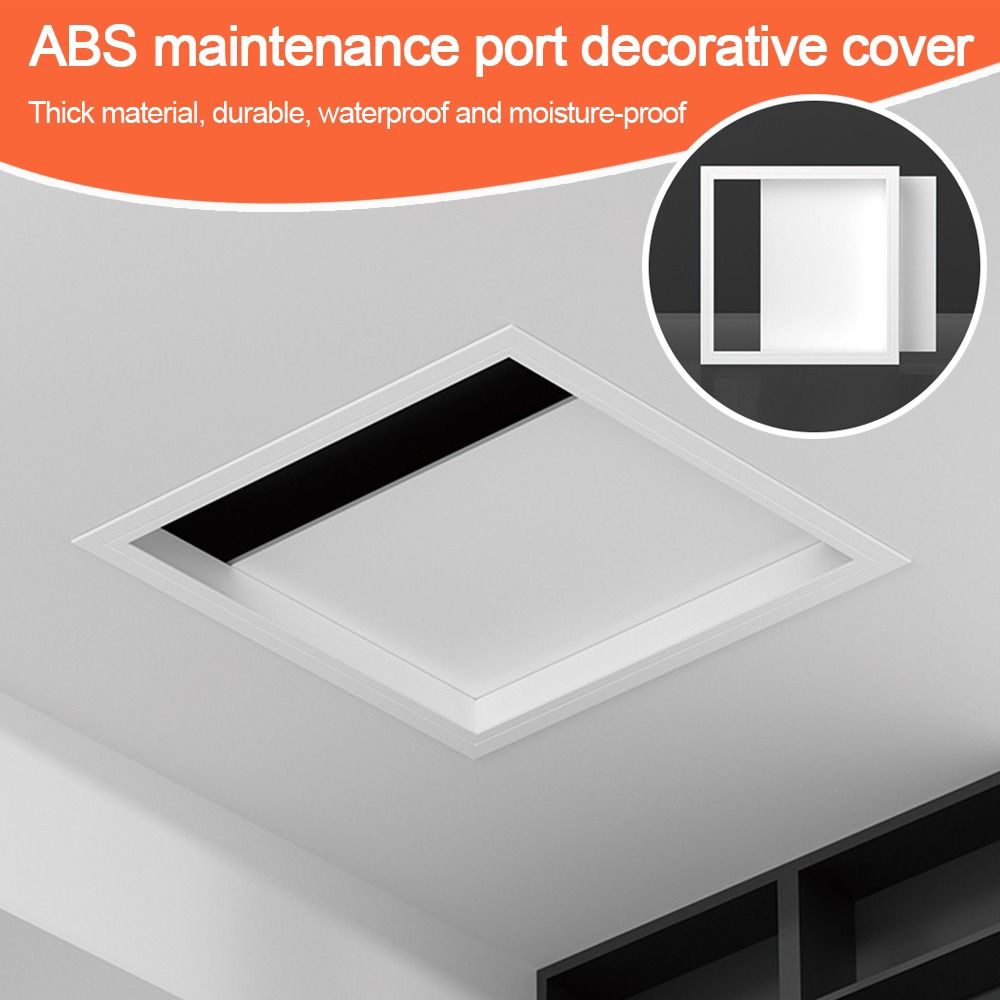 Furniture Hardware Fittings - Pintu Panel Akses Putih untuk Port