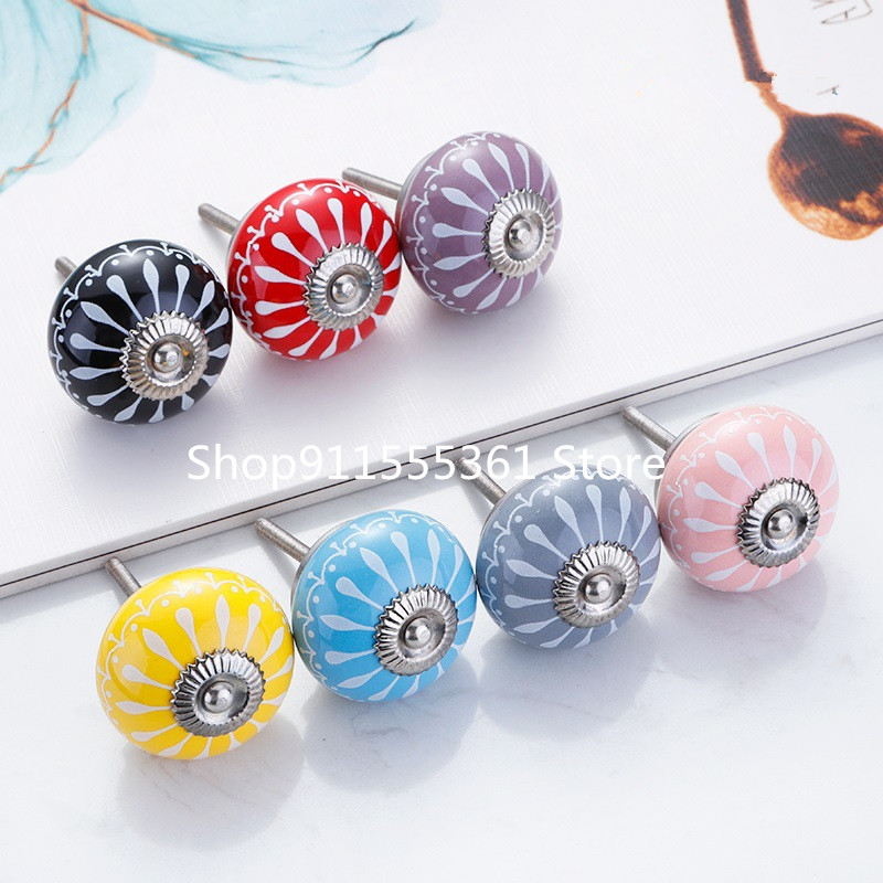 Unique Furniture Hardware Pulls - Kenop Keramik/Kenop Lemari Kenop Tarik Kabinet