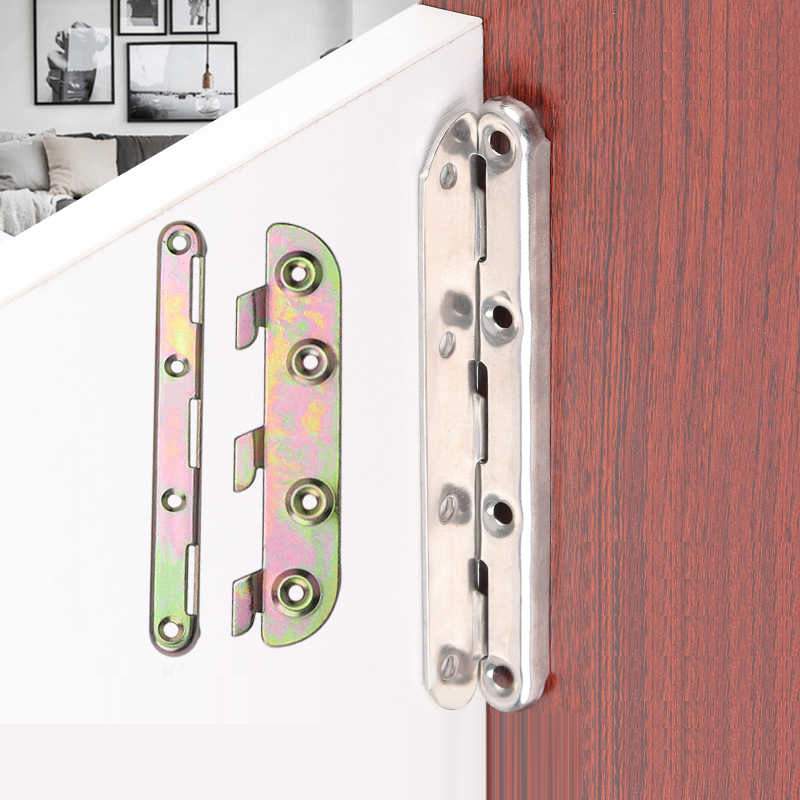 Furniture Rails Hardware - 1set 6/8 inci Braket Tempat Tidur