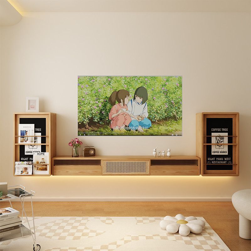 Japanese Furniture Hardware - Kombinasi Meja TV dan Meja Kopi