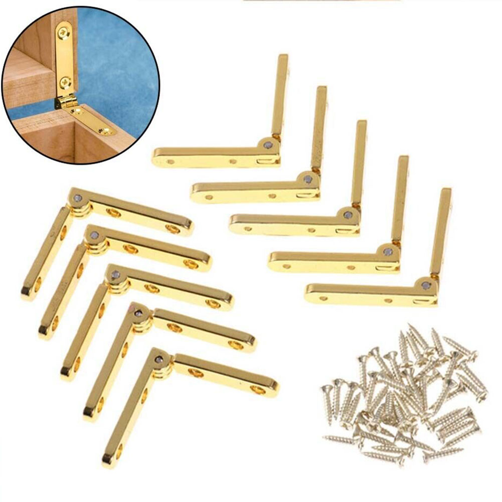 Furniture Hardware And Fittings - 10 Buah Kotak Kayu Engsel Hadiah