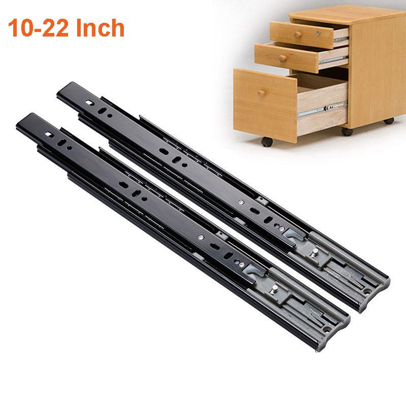 Furniture Hardware And Fittings - 2 buah laci penyangga logam geser