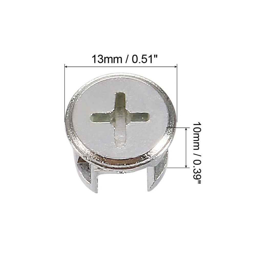 20 buah fitting konektor mur k - Cam Lock Nut ulasan dan harga