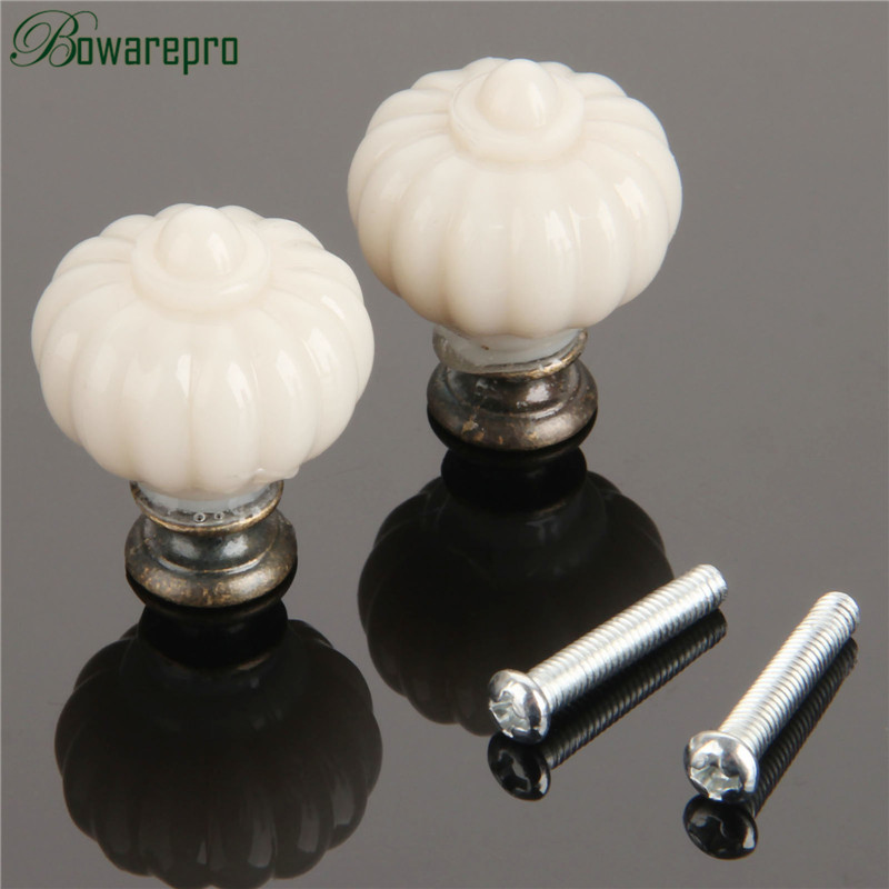 1 Buah Kenop Kabinet Labu Puti - Furniture Hardware Pulls ulasan dan harga