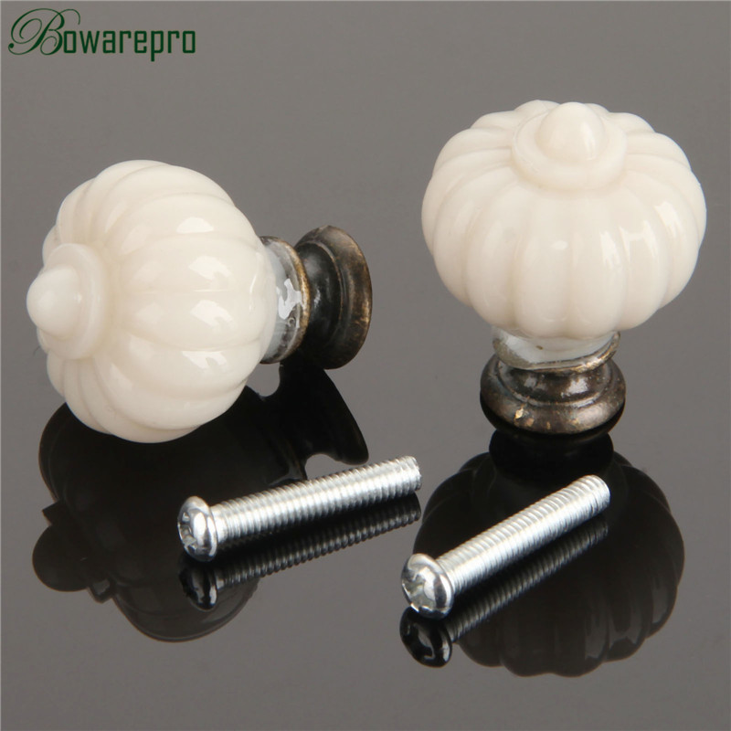 1 Buah Kenop Kabinet Labu Puti - Furniture Hardware Pulls ulasan dan harga