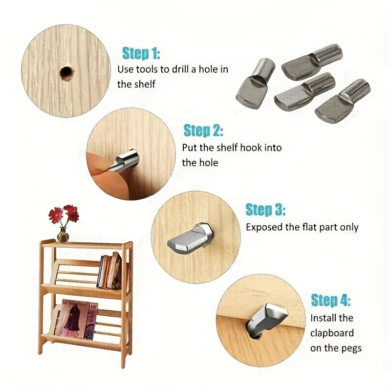 20/50 Buah Pasak Pin Rak, Pasa - Shelf Peg Support ulasan dan harga