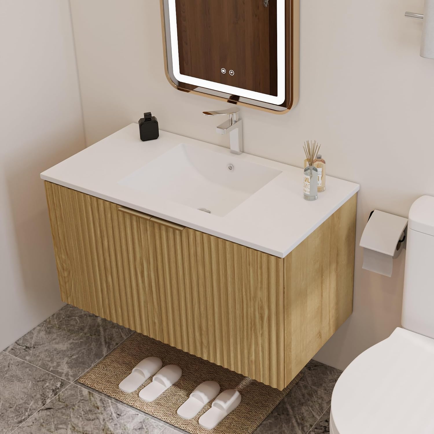 Rak Kabinet Kamar Mandi Modern - Furniture Hardware Fittings ulasan dan harga