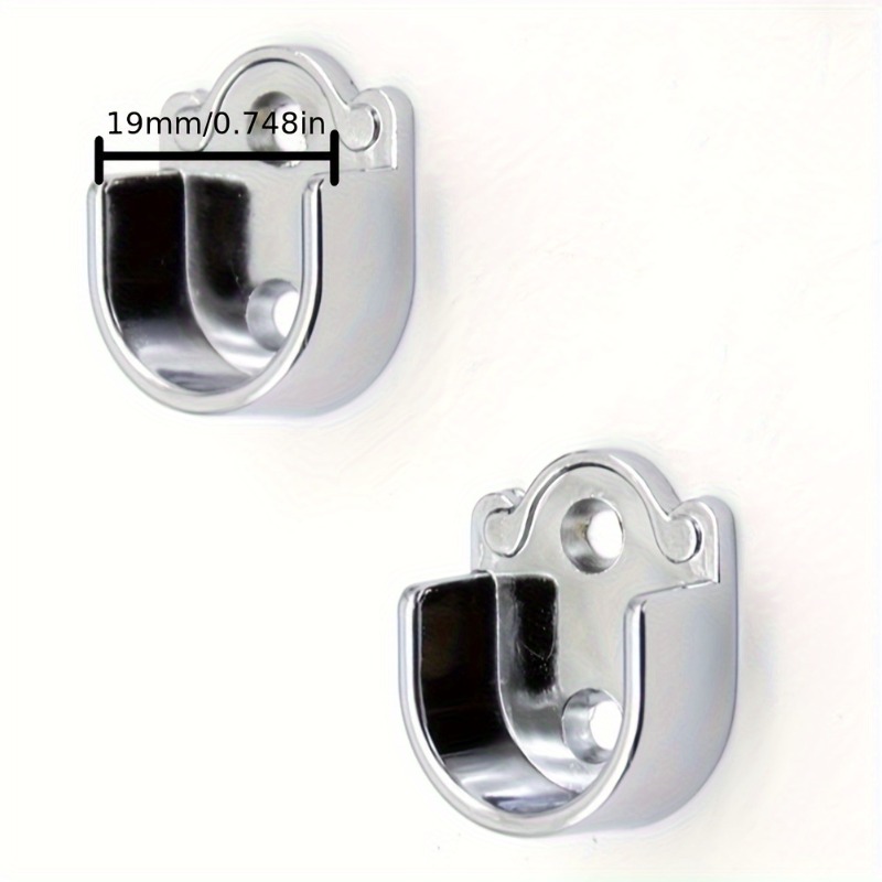 Braket Batang Logam Berbentuk  - Furniture Rails Hardware ulasan dan harga
