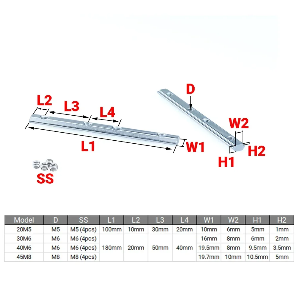 4 buah v-slot t-slot penghubun - Joint Connector Bracket ulasan dan harga