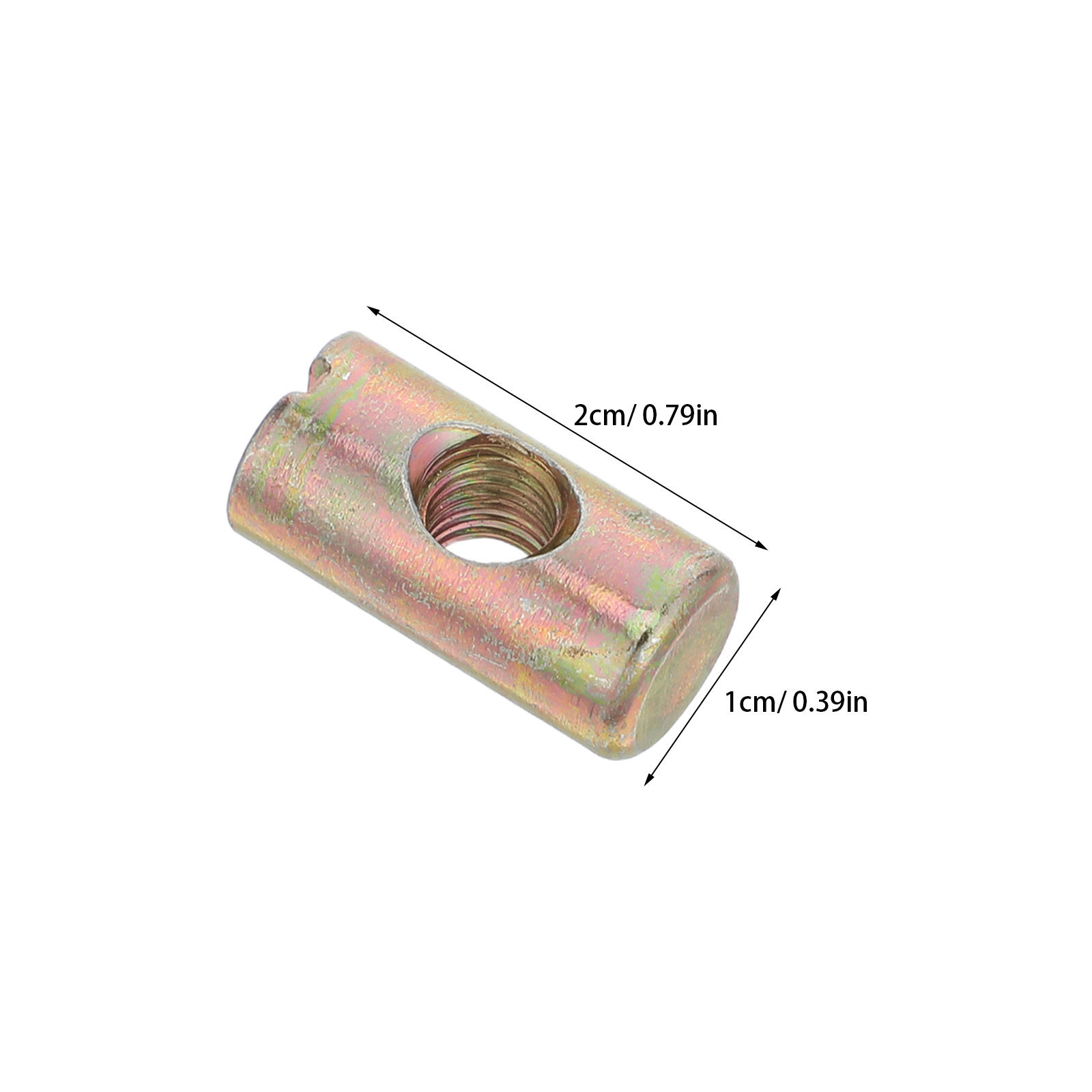 100Pcs Konektor Sambungan Furn - Furniture Hardware Threaded Inserts ulasan dan harga
