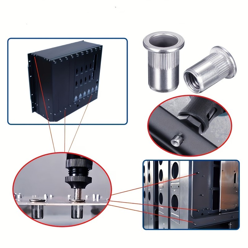 46 buah Mur Insert Berulir M4  - Furniture Hardware Threaded Inserts ulasan dan harga