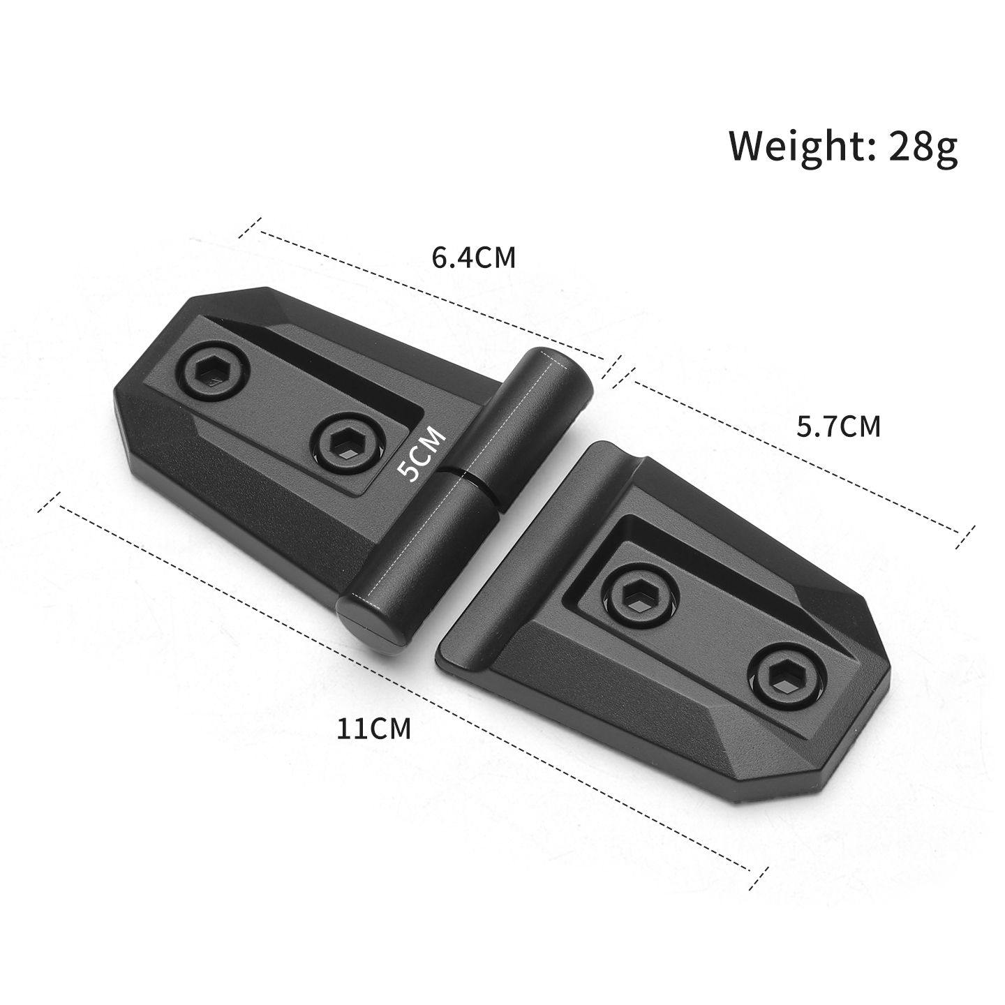 2PCS ABS Penutup Hiasan Engsel - Furniture Hardware Fittings ulasan dan harga