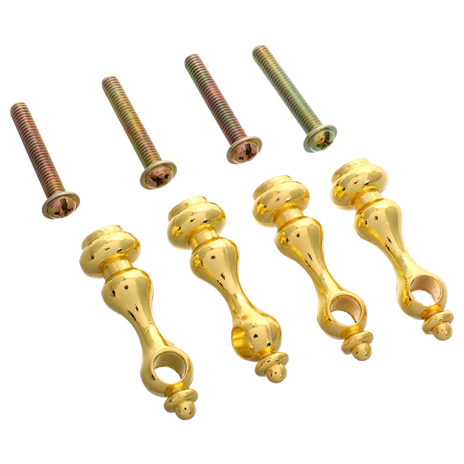 4 Buah Spindel Logam Mudah Dip - Furniture Rails Hardware ulasan dan harga