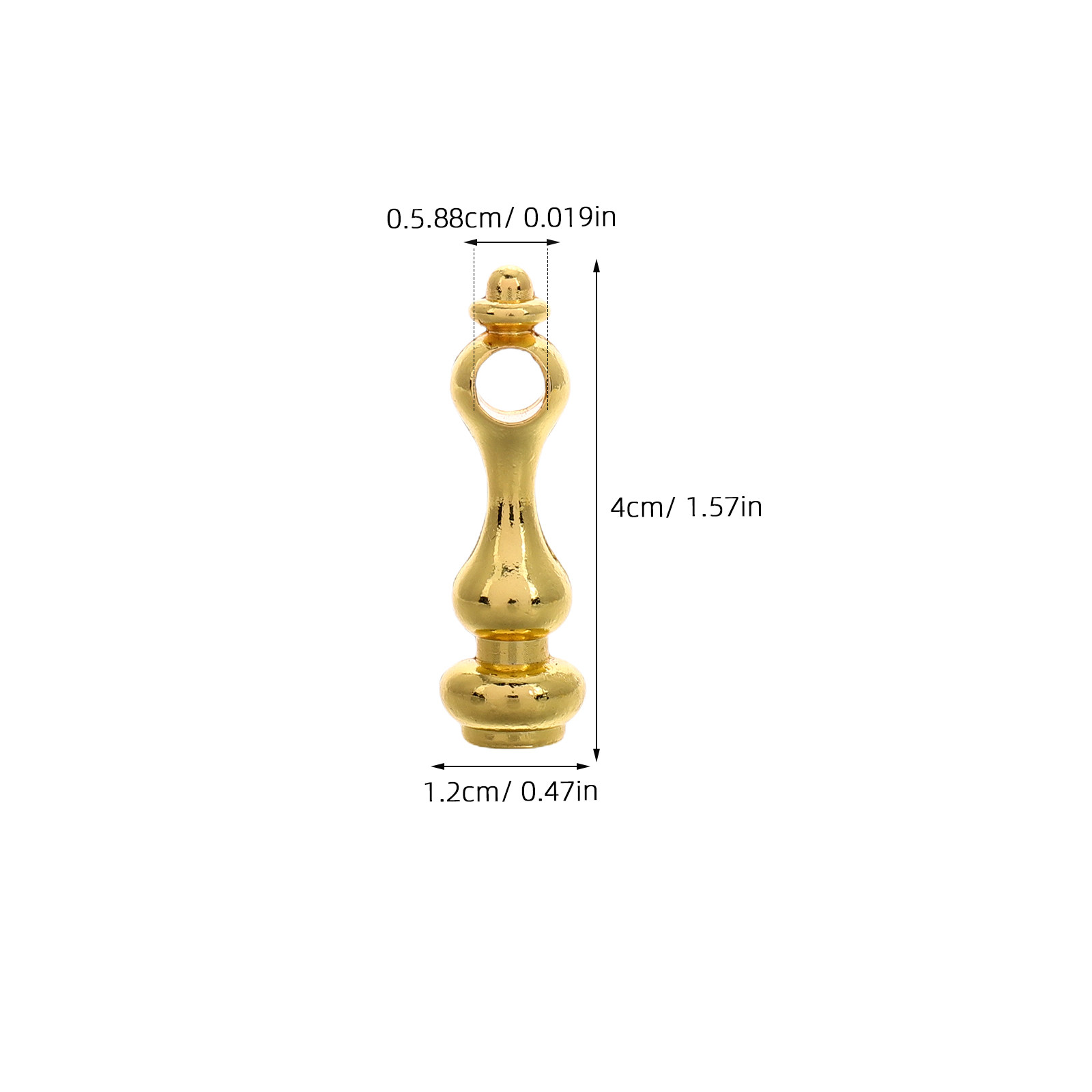 4 Buah Spindel Logam Mudah Dip - Furniture Rails Hardware ulasan dan harga