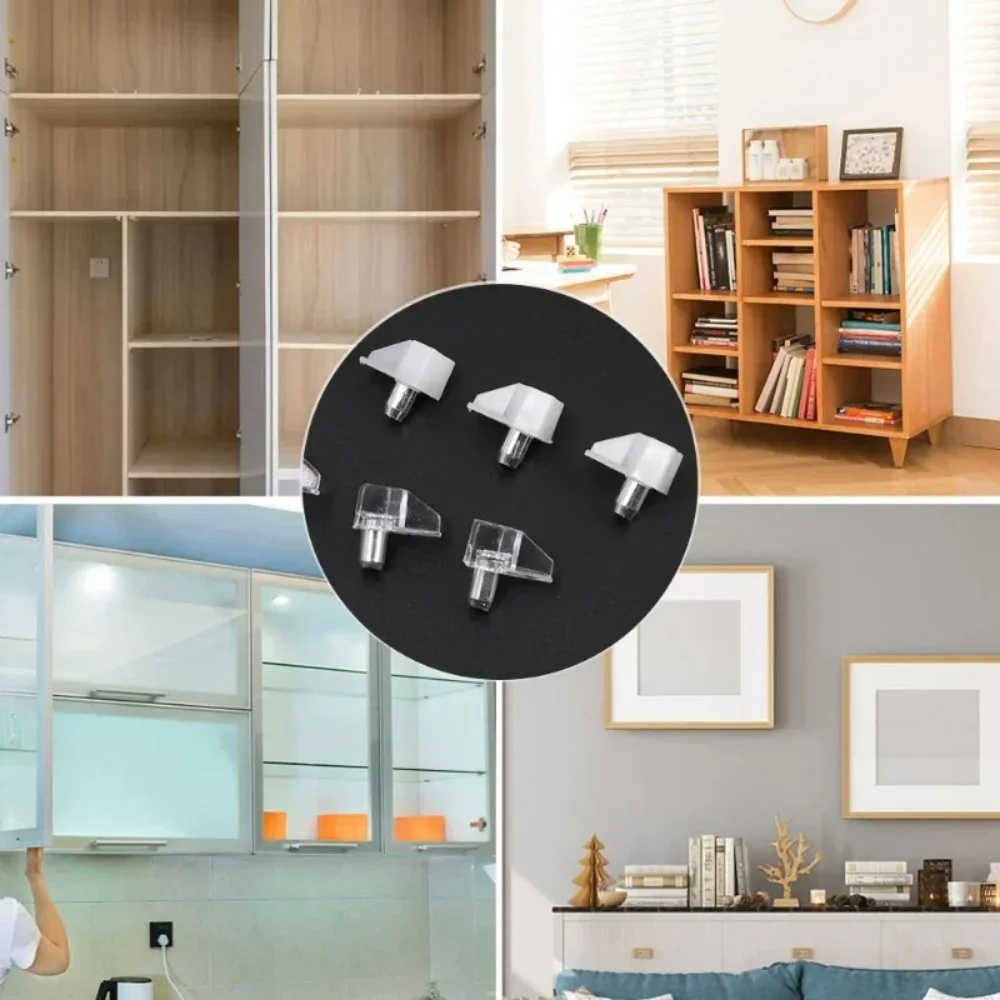 500/200/50/10 Buah Rak Transpa - Shelf Peg Support ulasan dan harga