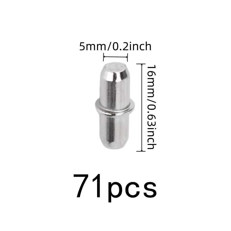 71 buah Pin Penyangga Rak, Bah - Shelf Peg Support ulasan dan harga