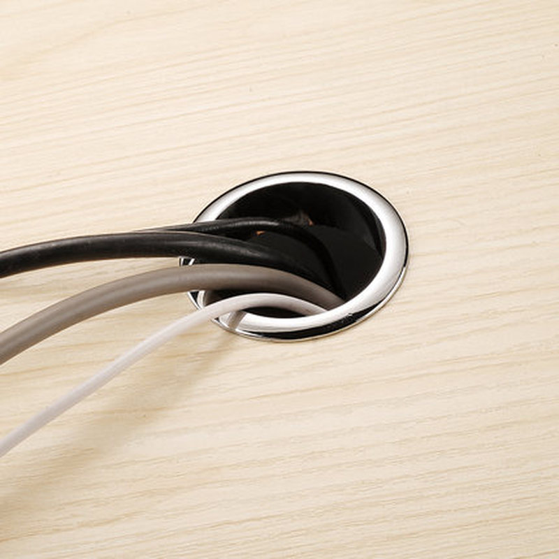 Kabel Meja Komputer Grommet Pe - Furniture Hardware Outlet ulasan dan harga