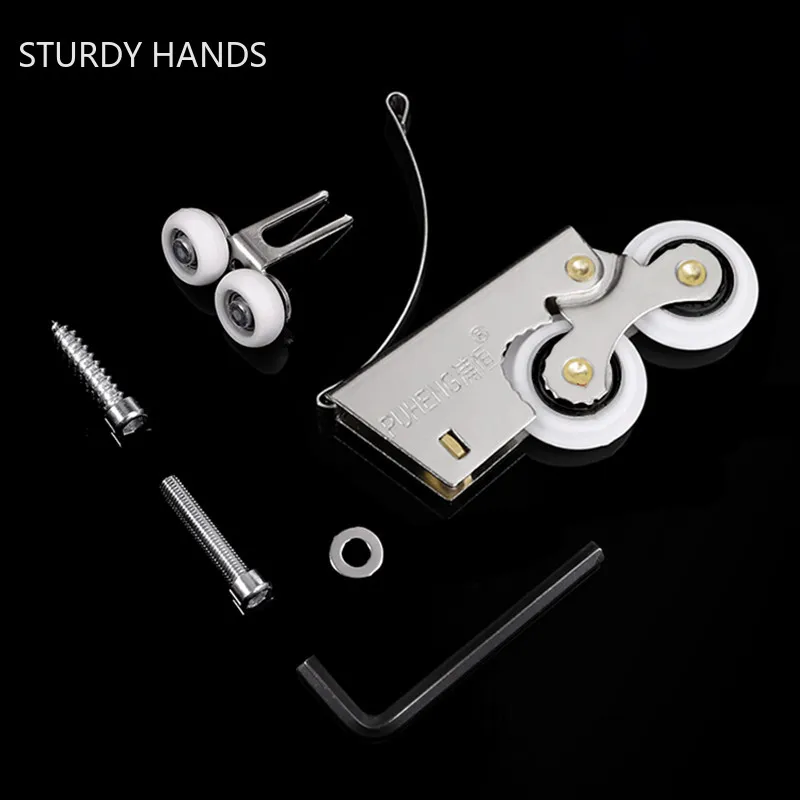 Katrol Pintu Geser Lemari Paka - Furniture Hardware And Fittings ulasan dan harga