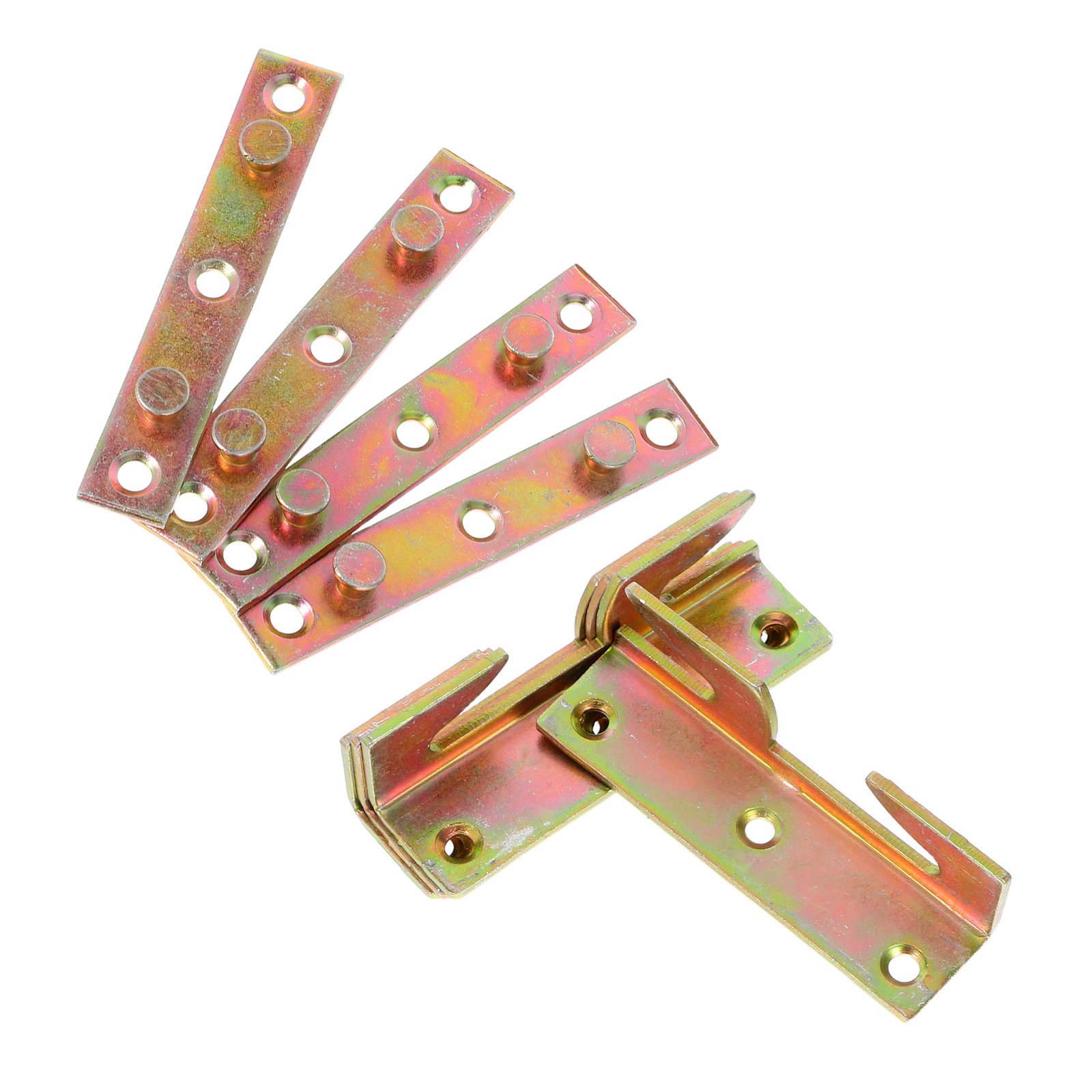 4 Set Braket Rel Rangka Tempat - Furniture Rails Hardware ulasan dan harga