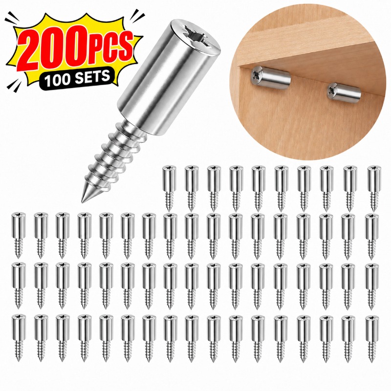 5-100Set Sekrup Self Tapping P - Shelf Peg Support ulasan dan harga