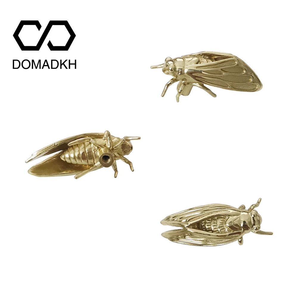 Kuningan Cicada kabinet kenop  - Unique Furniture Hardware Pulls ulasan dan harga