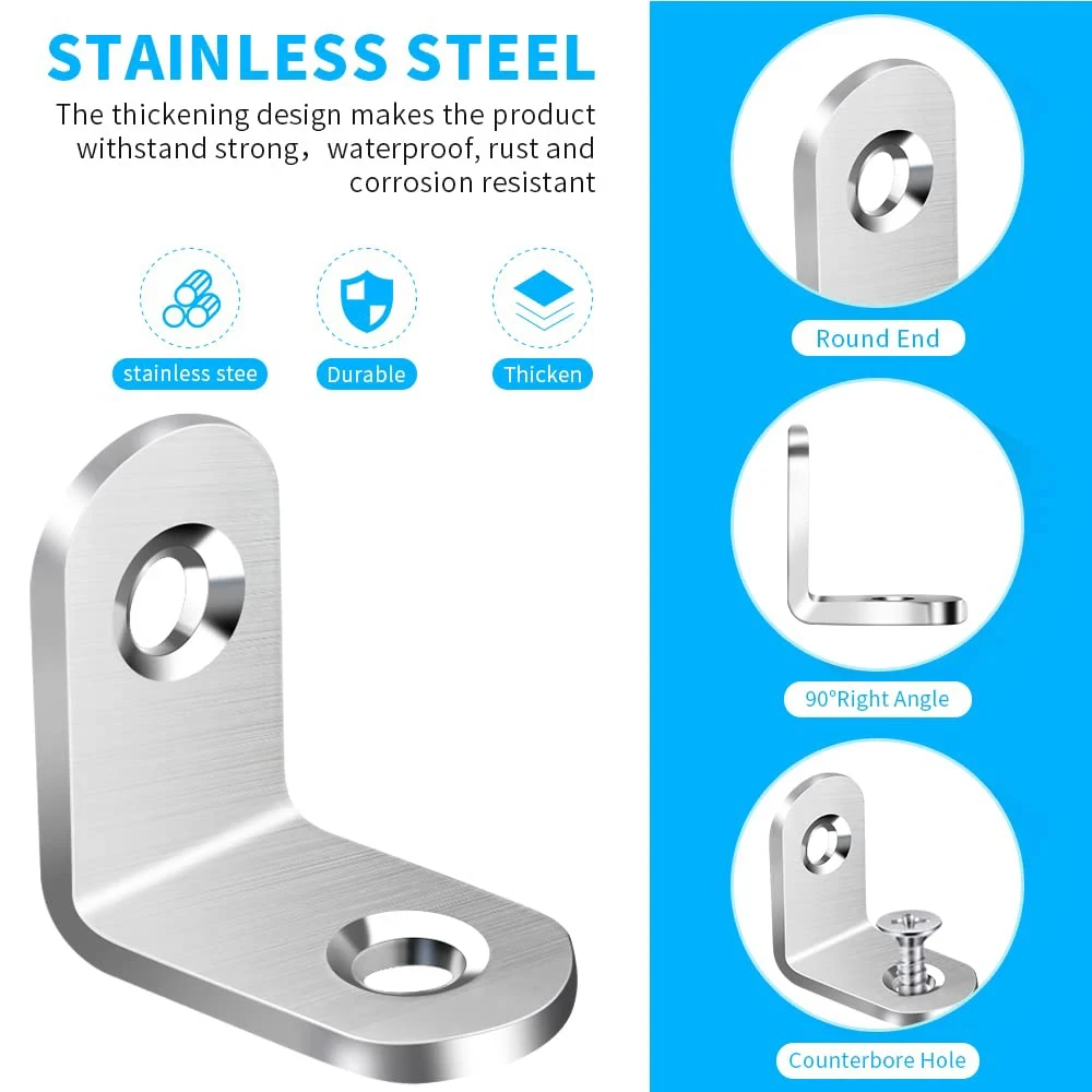 Braket L Baja Tahan Karat Sudu - Shelf Peg Support ulasan dan harga