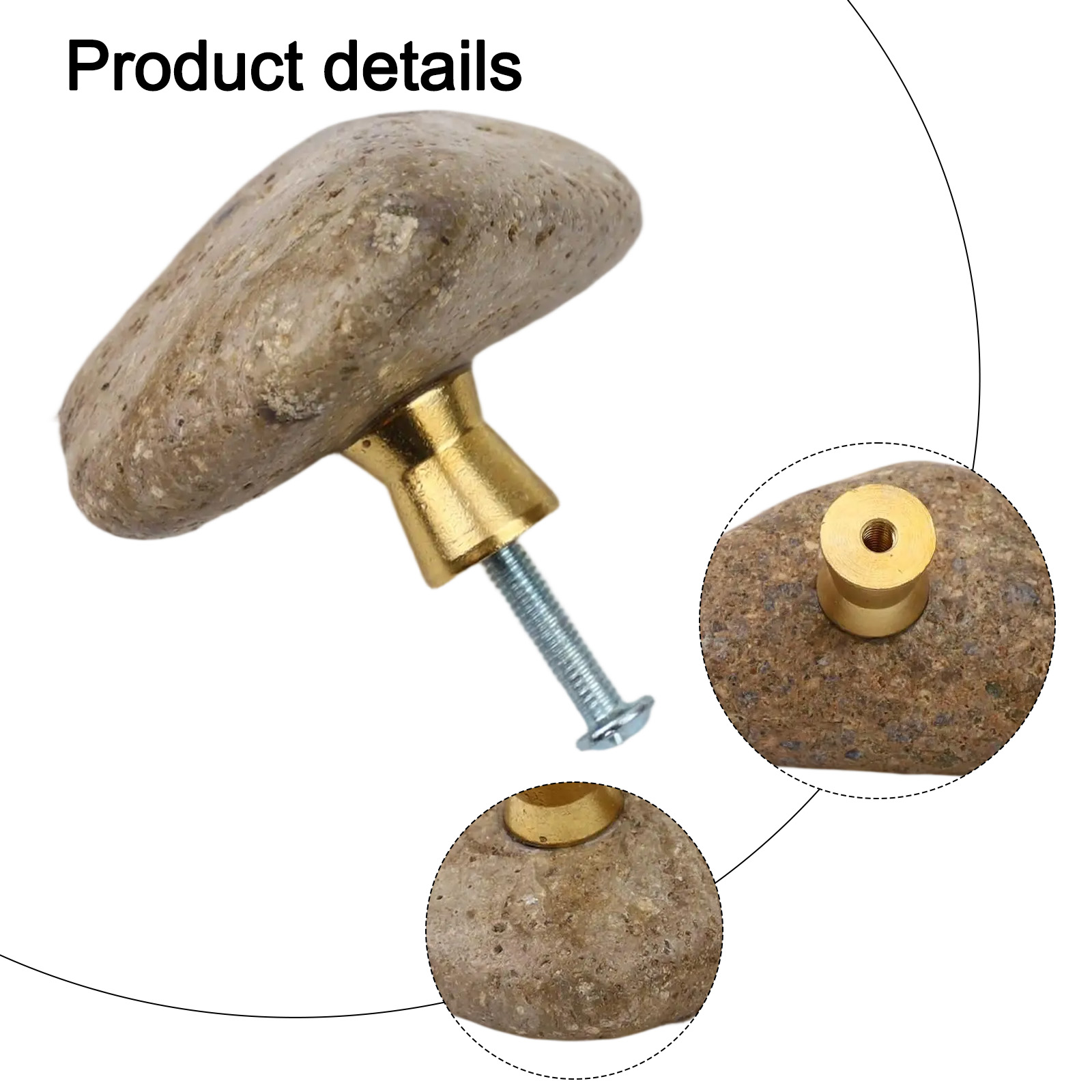 2 Buah Pegangan Pintu Batu Ala - Unique Furniture Hardware Pulls ulasan dan harga