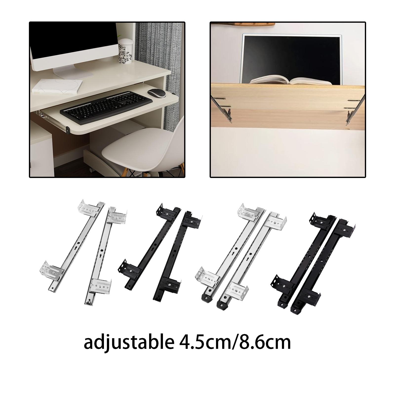 Rak Keyboard Geser Logam untuk - Furniture Rails Hardware ulasan dan harga