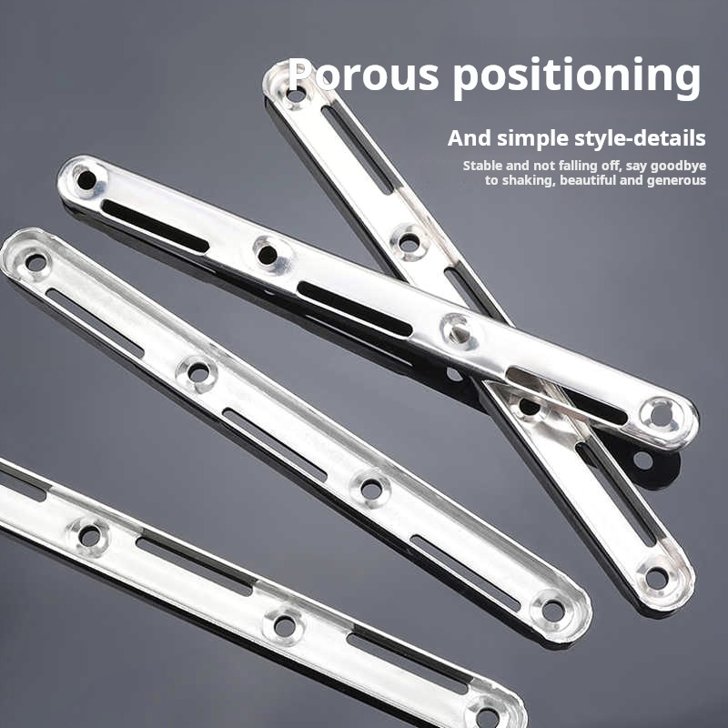 1set 6/8 inci Braket Tempat Ti - Furniture Rails Hardware ulasan dan harga