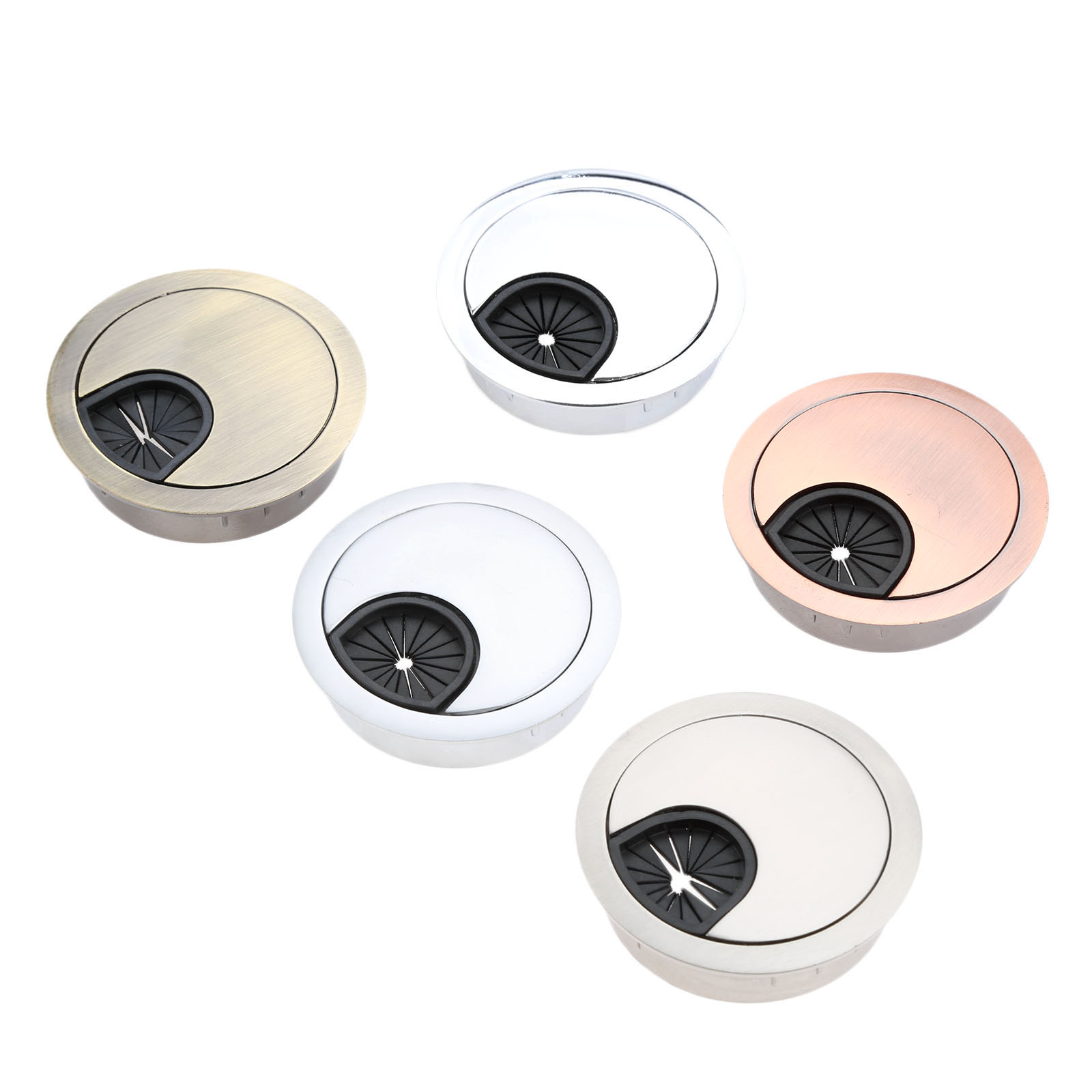 1 Buah Penutup Lubang Kabel Me - Furniture Hardware Outlet ulasan dan harga