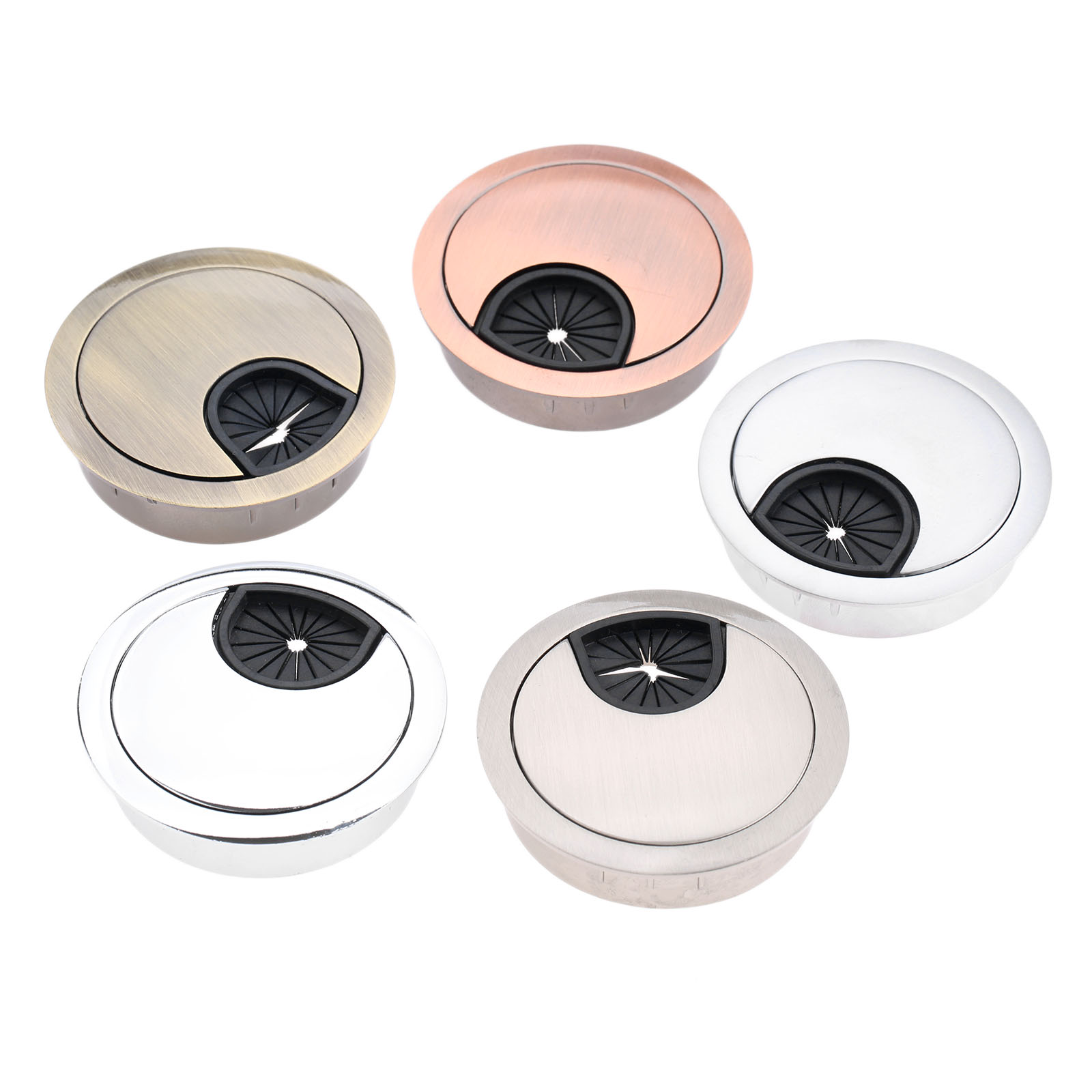 1 Buah Penutup Lubang Kabel Me - Furniture Hardware Outlet ulasan dan harga