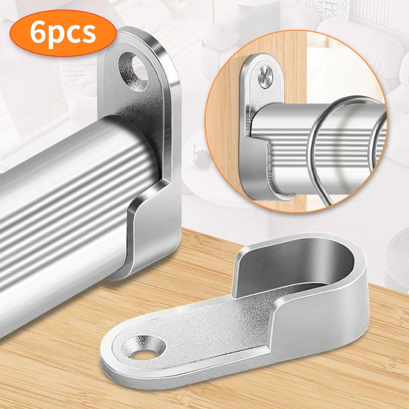 6 Buah Braket, Aksesori Perang - Furniture Rails Hardware ulasan dan harga