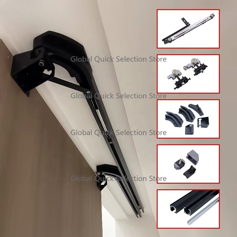 Sistem Rel Geser Pintu Bus Tip - Furniture Rails Hardware ulasan dan harga