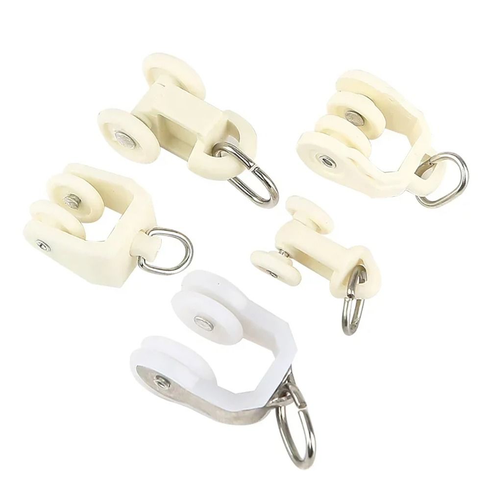 10 Buah Roda Tirai Lurus Melen - Furniture Rails Hardware ulasan dan harga