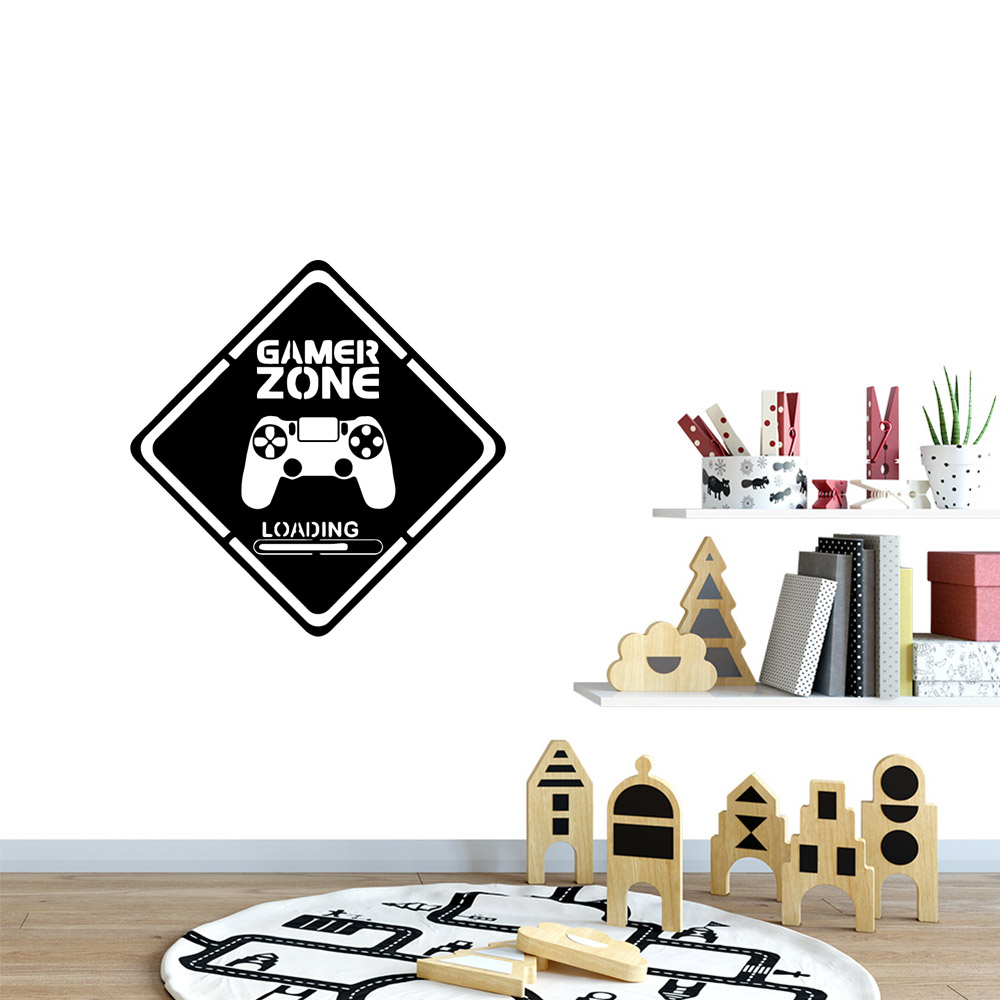 1 buah Gamer stiker seni dindi - Furniture Hardware Pulls ulasan dan harga