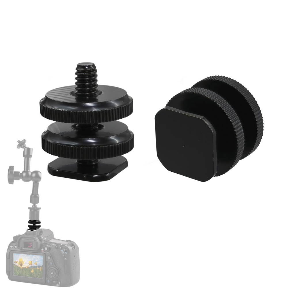 1/4 Hot Shoe Mount Phone Holde - Cam Lock Nut ulasan dan harga