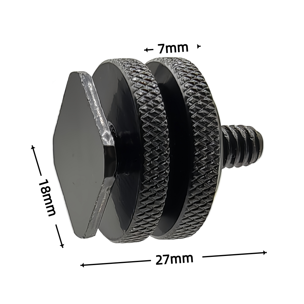 1/4 Hot Shoe Mount Phone Holde - Cam Lock Nut ulasan dan harga